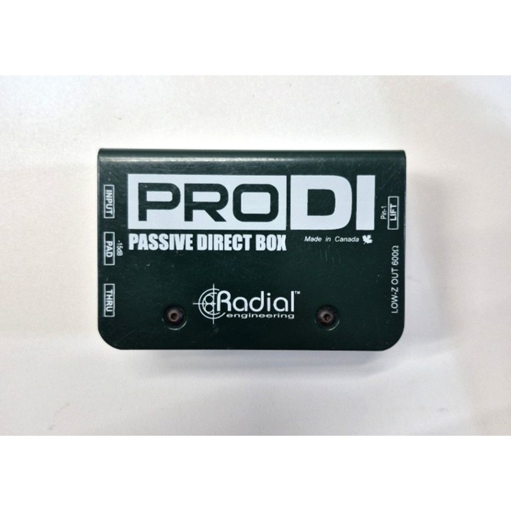 Radial Engineering ProDI Passive Direct Box Pro DI - Bass/Guitar/Synth